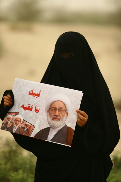 صور مسيرة الدفاع عن العلماء والصلاة المركزية خلف آية الله الشيخ عيسى قاسم