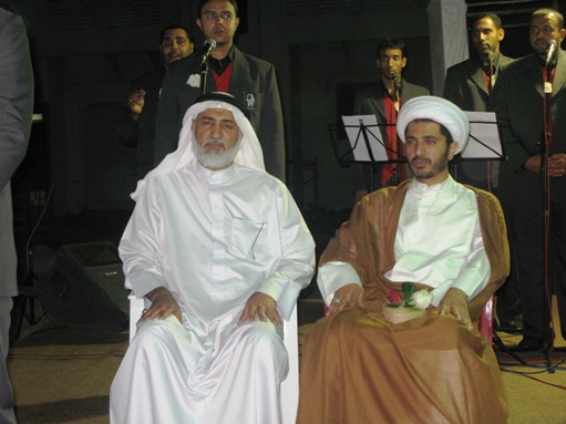 عبدالوهاب يضم يده مع علي سلمان والولاء تهديهما تراب الوطن