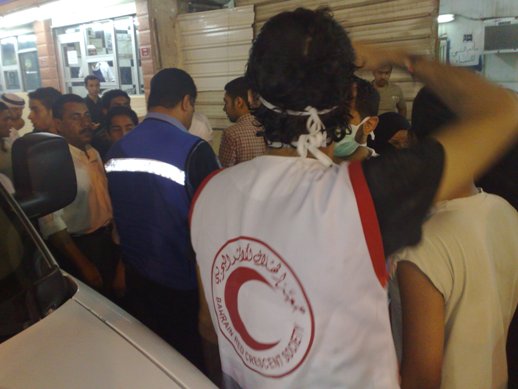 اصابة امرأة برصاصة مطاطية في وجهها يكذب ادعاء الداخلية